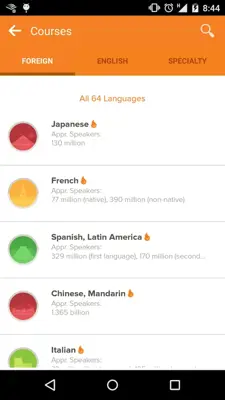 Mango Languages android App screenshot 14